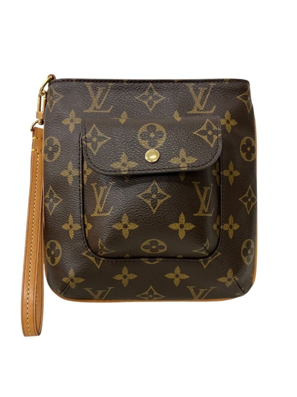 Louis Vuitton Pouch Monogram Handbag Canvas